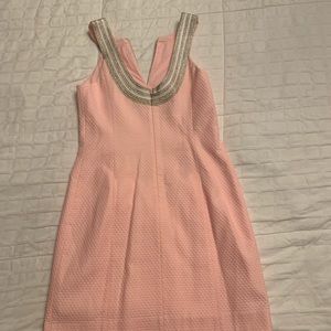 Lilly Pulitzer, Valli Shift Dress. light pink, size 2